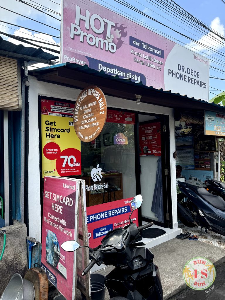 Tarjeta SIM en Bali