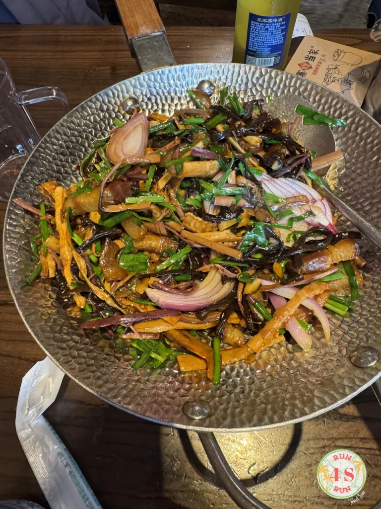 Comida en Zhangjiajie