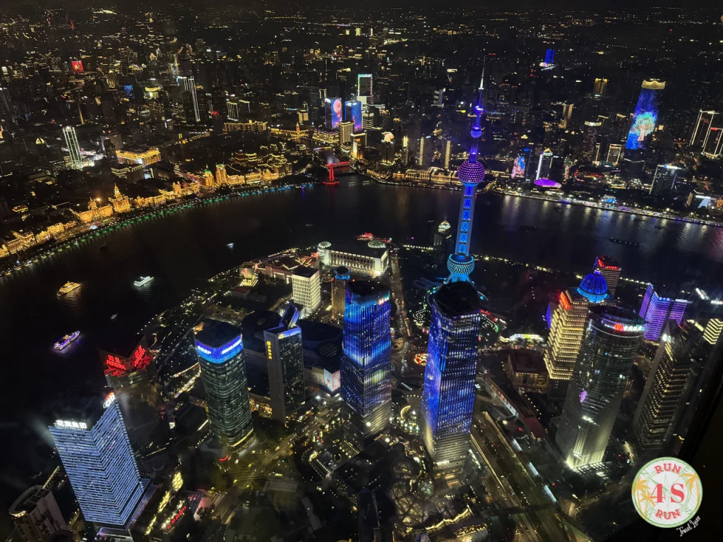 Vistas desde la Torre de Shanghai